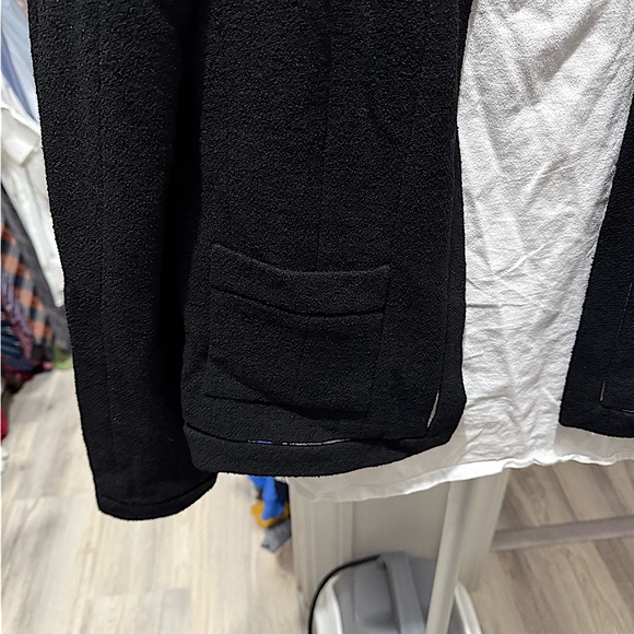 Chanel Black Collarless Jacket and Skirt Set - Picture 13 of 16